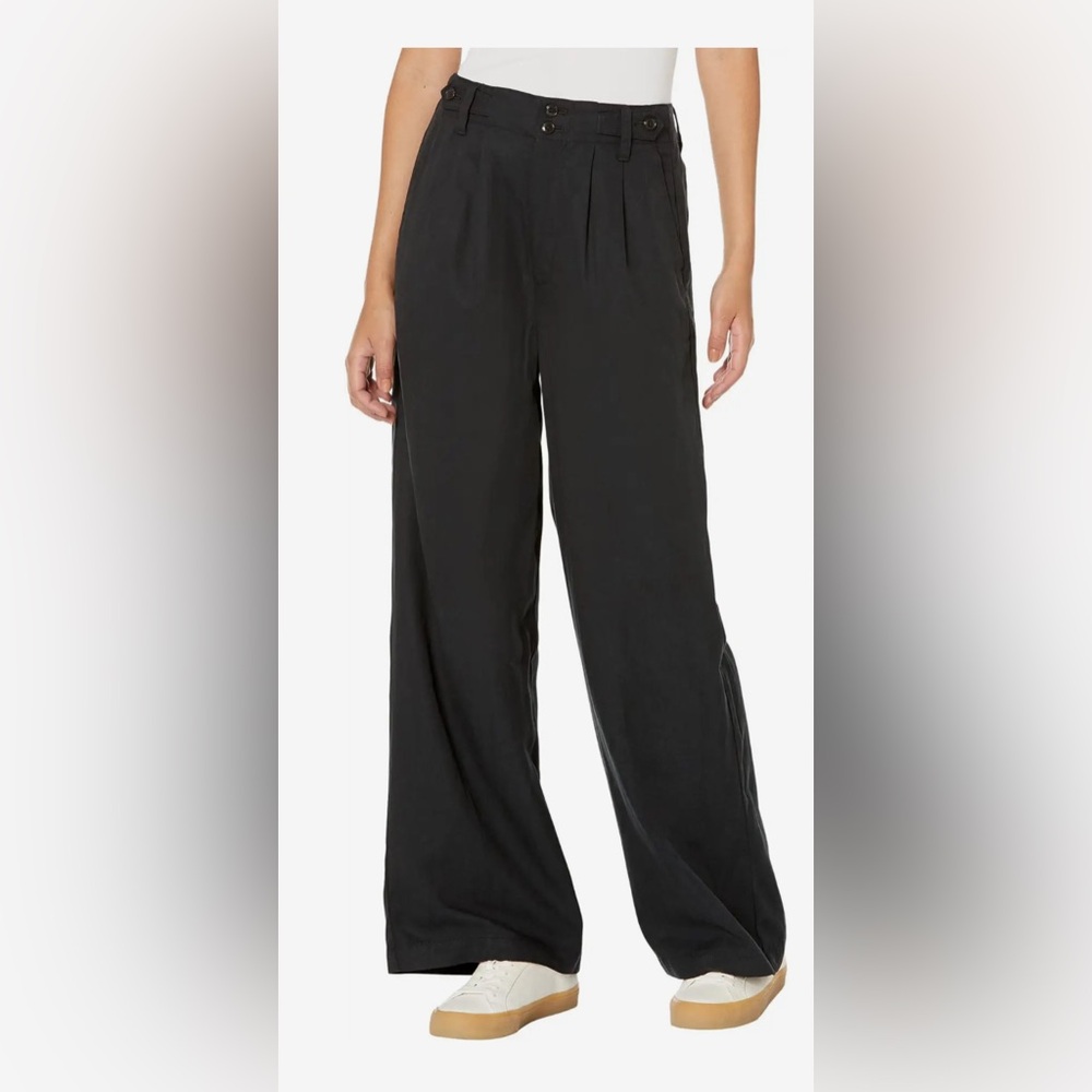 Madewell Black Wide Leg Pants